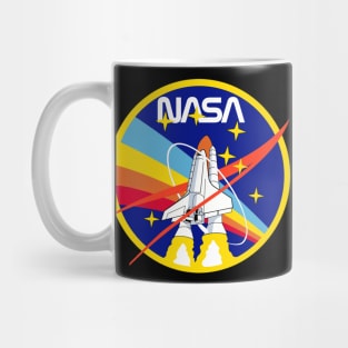 Retro USA Space Agency Mug